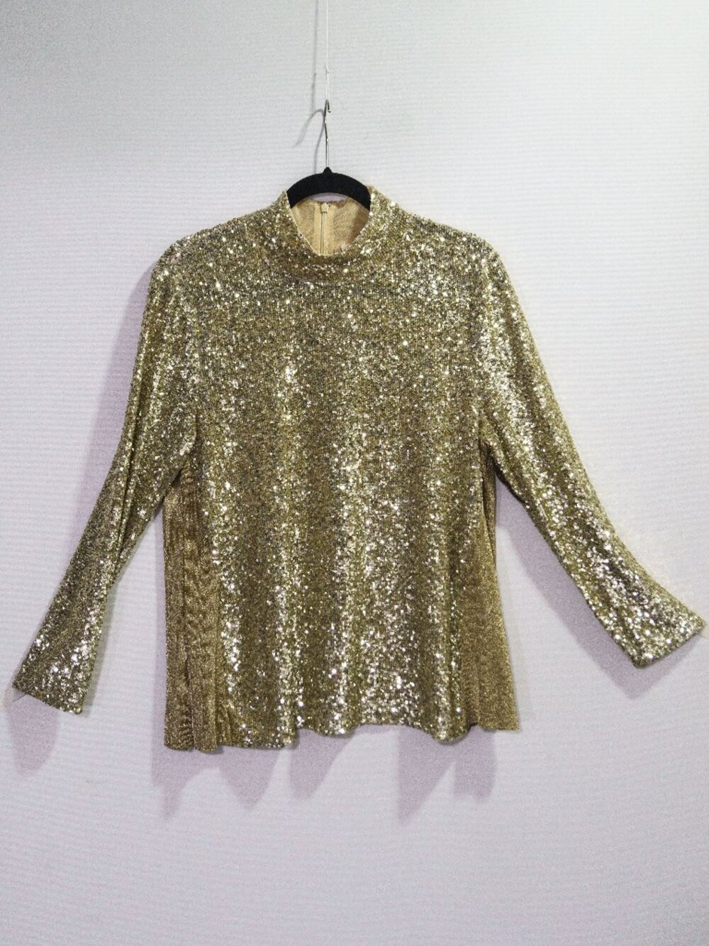 Gold sequin Tory Burch top – Size XL